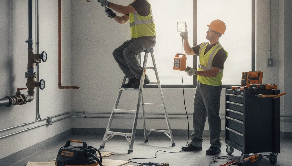 Emergency plumber servicing Pasadena, CA home for same-day pipe leak repairs