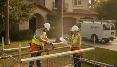 Pasadena, CA plumber inspecting pipes for repair service at a local plumbing business