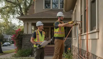 Pasadena, CA plumber repairing a residential plumbing fixture for local plumbing service requirements