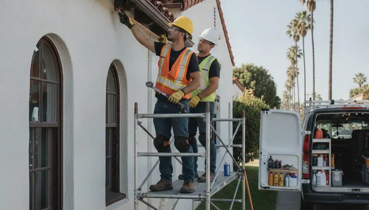 Pasadena, CA plumber repairing a home pipe leak for reliable plumbing service