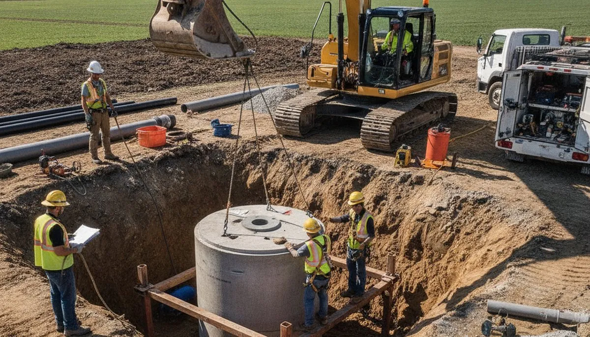 Septic tank installation for Pasadena, CA homes by On Call Plumbers