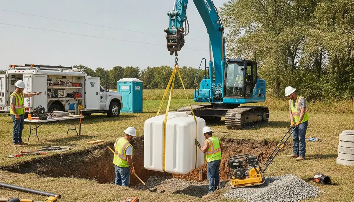 Septic tank installation service in Pasadena, CA for homes by On Call Plumbers